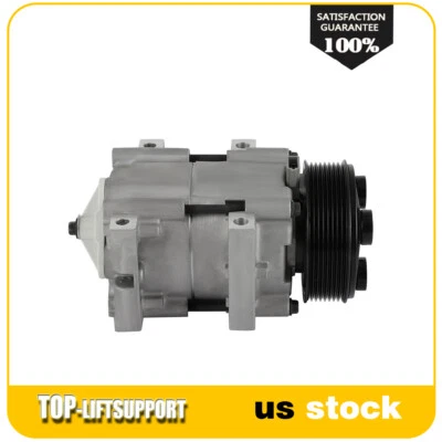 A/C Compressor w/Clutch for Ford E-350 Econoline E-350 Econoline Club Wagon 7.3L — 第 1/4 张图片