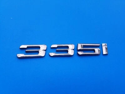 06 07 08 09 10 11 BMW 335I 335 I REAR GATE LID EMBLEM LOGO BADGE USED OEM A14 - Image 1 of 3