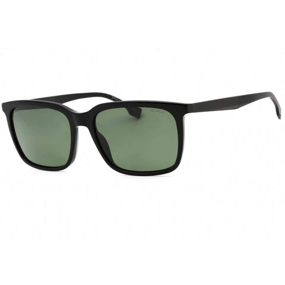 Gafas de sol Hugo Boss para hombre marco rectangular de plástico negro BOSS 1579/S 0807 UC Foto 1 de 2