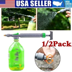 Adjustable High Pressure Manual Sprayer Drink Bottle Spray Air Pump Head Nozzle - Picture 1 of 10