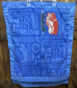 Disney Pixar CARS Pillow Shams 2 Blue Lightning McQueen Standard 20” X 26” - Picture 1 of 18