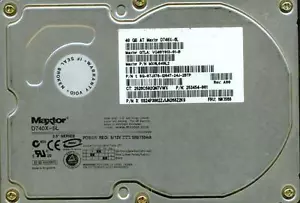 MDL: D740X-6L GTLA: VQ40Y013-01-B, PN: MX6LO40L2 Maxtor 40GB IDE - Picture 1 of 1