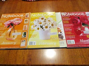 Notebook Magazine Ideas for Living #5 #6 #7 Jan Feb Mar 2006 collectors - Picture 1 of 9
