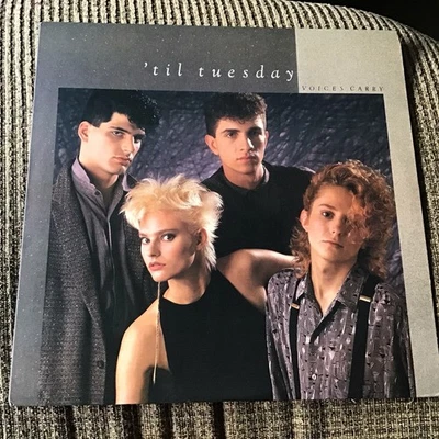 ‘TIL TUESDAY VOICES CARRY 1985 LP EPIC PRINT VINTAGE VINYL 10TRX - Image 1 of 4