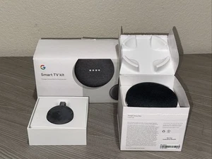 Genuine Google Smart TV Kit Google Home Mini & Chromecast GA00545-US New Sealed - Picture 1 of 3