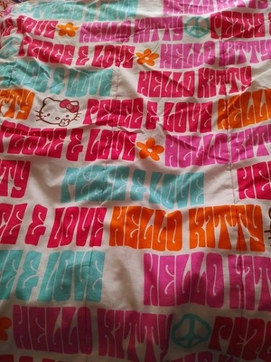 Hello Kitty Comforter, Pre-owned. Reuse, Upcycle. See Photos. Free Post.  - image 1 of 4