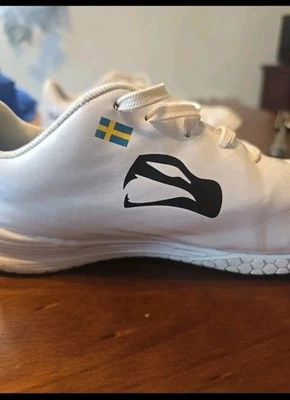 Zapatillas Tenis Salming Viper Únicas Juveniles 2.5. Bandera sueca. Excelente estado Foto 1 de 4