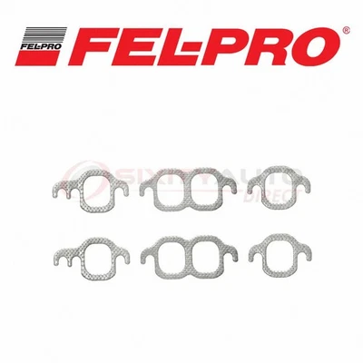 Fel-Pro Exhaust Manifold Gasket Set for 1968-1974 Chevrolet K30 Pickup 5.0L hs Foto 1 de 4