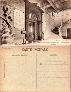 Postal de colección - Propriete exclusivo da Musee Oceanographique de MONACO Le Hall - Imagen 1 de 1