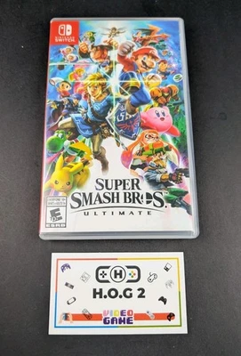 Super Smash Bros. Ultimate (Nintendo Switch, 2018) Completo Probado Venta Canadiense Foto 1 de 2