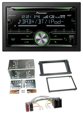 Pioneer Bluetooth MP3 DAB 2DIN USB CD Autoradio für Porsche Cayenne 2002-2007 - Bild 1 von 4