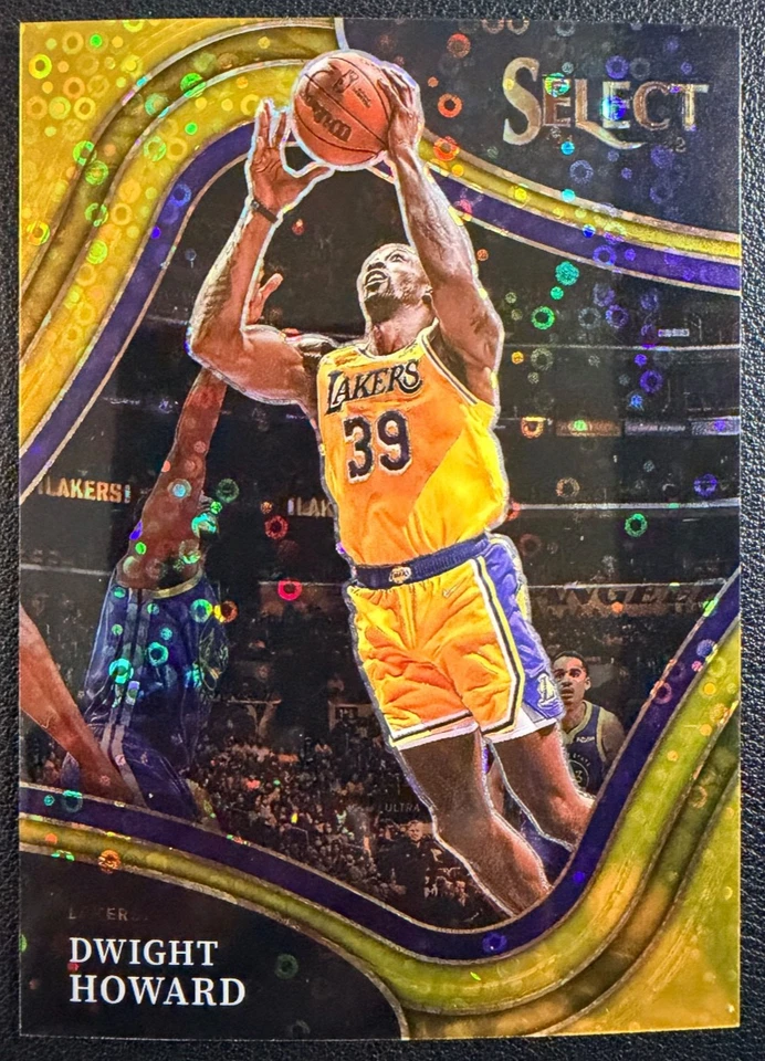 DWIGHT HOWARD 2021-22 Panini Select Courtside Disco Gold Prizm 03/10 - Image 1 of 2