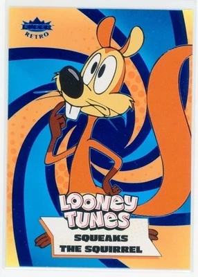 2024 Fleer Retro Looney Tunes Chirrido La Ardilla Looney Azul #37 Foto 1 de 2