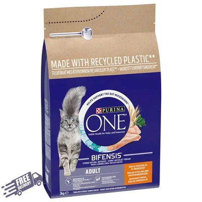 Purina ONE Adult Dry Cat Food Rich in Chicken 6kg, Packaging may vary