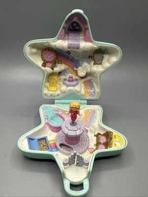 Vintage Bluebird 1992 Polly Pocket Fairy Wishing World & Figure ~ Incomplete - Image 1 of 4