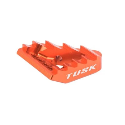 Punta de repuesto de pedal de freno Tusk naranja para KTM 500 EXC-F 2017-2023 Foto 1 de 4