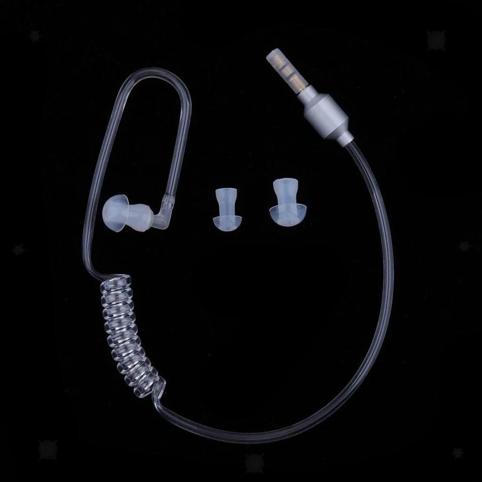 3.5mm Plug Headset Sport Headphones Earbuds ( Ear) Ear Hook Headphones with - Image 1 of 1