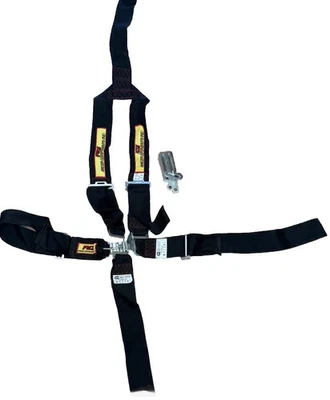 Arnés de carreras RCI 5 puntos SFI 16,1 marzo 2003 cinturón negro sin usar Foto 1 de 4