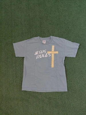 Camiseta DE COLECCIÓN Niños Jesús Reglas Talla Mediana Foto 1 de 4