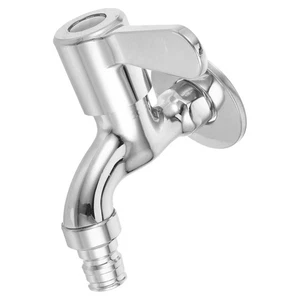 Grifo de Lavadora Montado en la Pared Frío Baño Fregadero Granja Cocina - Imagen 1 de 12