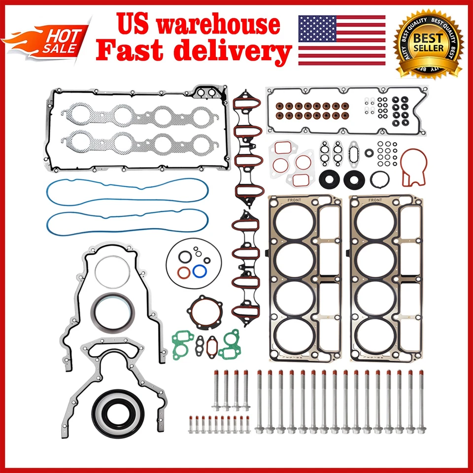 5.3 Head Gasket Set for Silverado Tahoe GMC Yukon Envoy Buick Cadillac 1997-2003 Foto 1 de 1