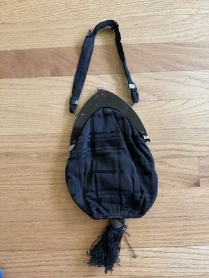 Antique 1900s 1910s Purse Bakelite Frame Tassel - Image 1 of 4