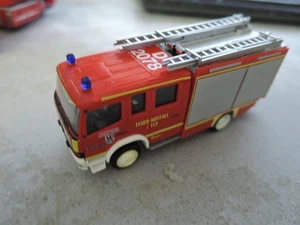 Herpa MB Atego 1325 Bomberos Düsseldorf D 2078 sin embalaje original (177_250) - Imagen 1 de 9