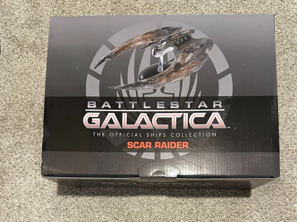 Eaglemoss Bgsuk016 Battlestar Galactica Scar Raider Ship