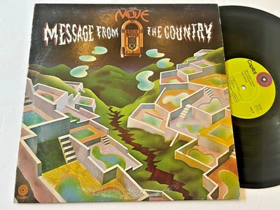 THE MOVE VG++ Message From The Country ST-811 Capitol green label Jeff Lynne Foto 1 de 4