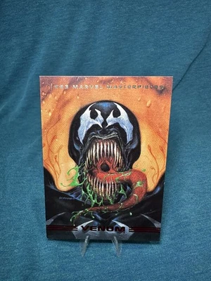 1993 MARVEL MASTERPIECES VENOM PROMO CARD UNNUMBERED CONVENTION SKYBOX RARE🔥NNO - Image 1 of 4