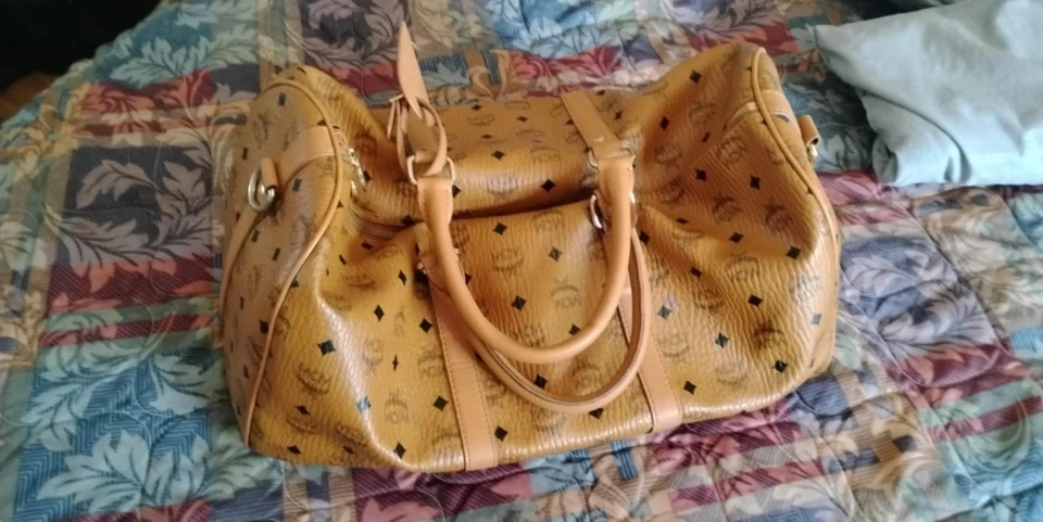 Vintage MCM Designer Duffle Travel Bag Authentic - Image 1 of 1