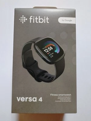 Fitbit Versa 4 Fitness Smartwatch - Black-NEW IN BOX