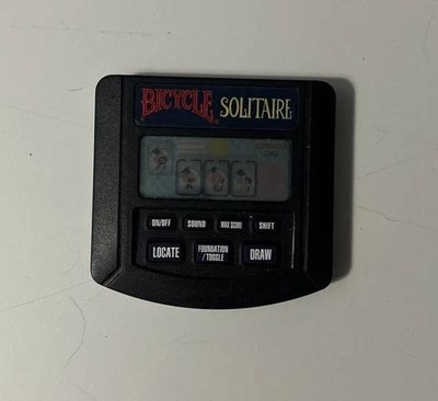 Tiger Bicycle Solitaire 1994 juego portátil funcionando R10730 probado y funciona Foto 1 de 2