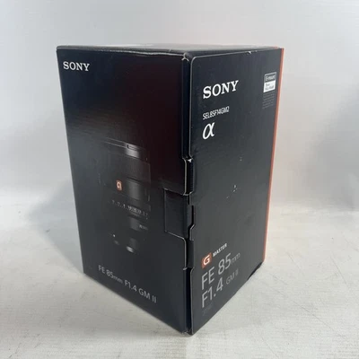 TOTALMENTE NUEVO Lente Sony FE 85mm f/1.4 GM II SEL85F14GM2 Foto 1 de 4