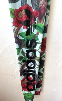Adidas Originals Womens Battle Of The Birds Leggings Multi Floral Size S - Image 1 of 4