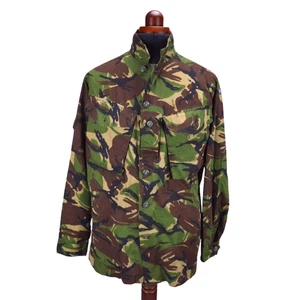 British Army Camo Military Woodland DPM Shirt 180/96 M Regular Zip - Picture 1 of 8