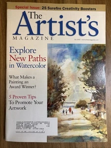 The Artist’s Magazine July 2002 Explore New Paths In Watercolor - Picture 1 of 11