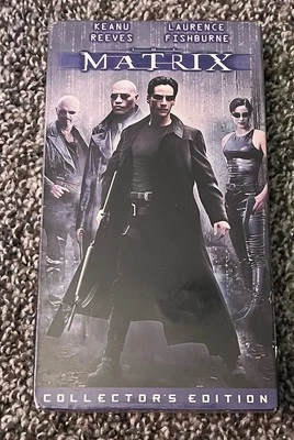 The Matrix (VHS, 1999, Collectors Edition) Keanu Reeves New Factory Sealed - Image 1 of 4