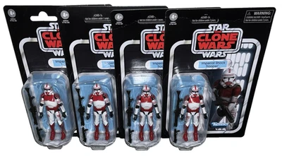 Star Wars Colección Vintage IMPERIAL SHOCK TROOPER Figura VC374 Clon LOTE de 4 Foto 1 de 4