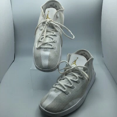 Nike Air Jordan 834064-133 Talla 8.5 Para Hombres Blanco Metálico Dorado Tenis Zapatos Foto 1 de 4
