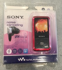 New ListingSony Walkman Nwz-S716F Mp3 Player With Noise Canceling Headphones Bundle- Red