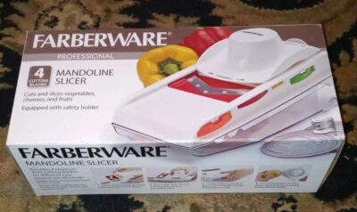 Farberware Professional Mandolin Multi Slicer 4 Cutting Blades Brand New Sealed - Image 1 of 4