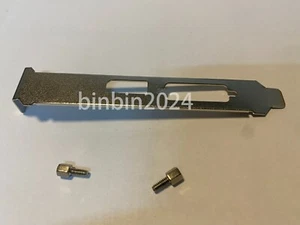 Low profile Bracket for Nvidia Quadro Q410 K620 K600 K420 600 Graphic DVI DP - Picture 1 of 3