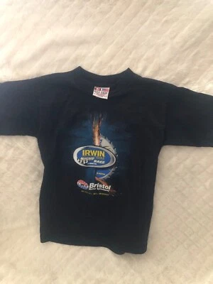Футболка Nascar No53 Bristol Motor Speedway Irwin Tools 2010 размер МОЛОДЕЖНЫЙ (M) 10-12  - Изображение 1 из 4