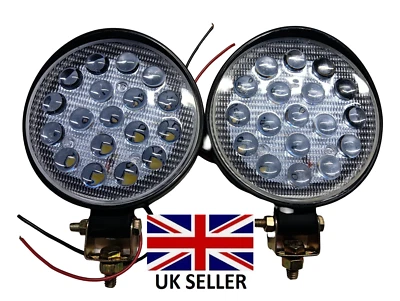 经典汽车 Austin MG Jag Triumph 4.5" 1/4 白色镜头 驾驶雾灯 — 第 1/4 张图片