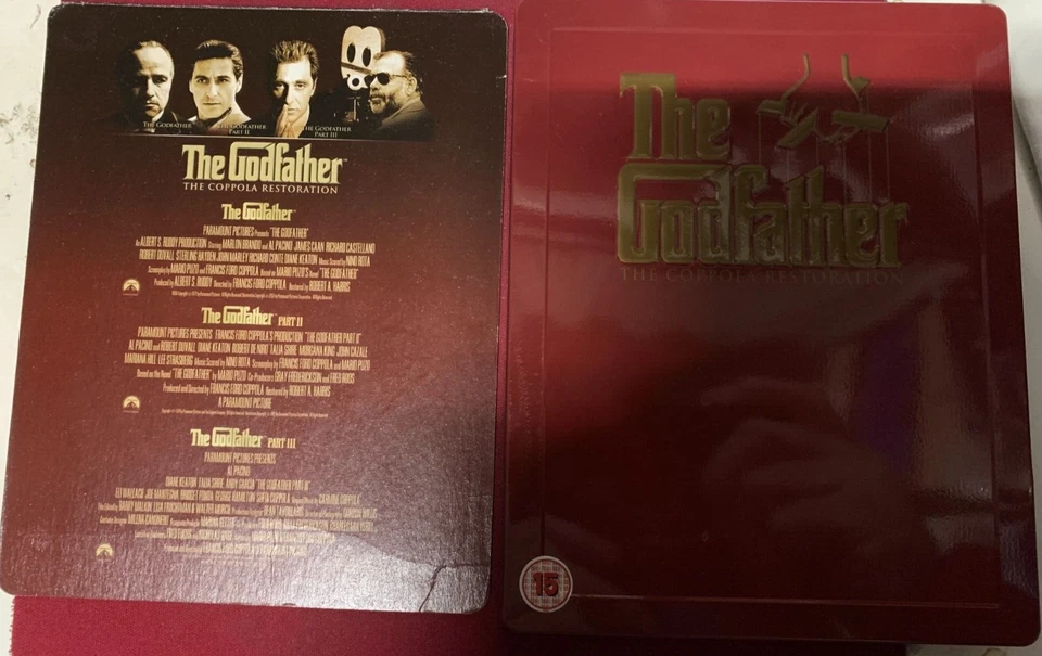 The Godfather Trilogy - Limited Edition Blu-ray Steelbook - Image 1 of 2