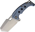 Pmp Knives Pmp067 Titano 4.5" Tanto Blade Blue Handle Folding Knife