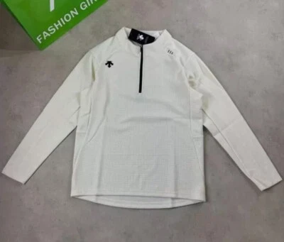 Camiseta Descente Media Cremallera Secado Rápido Huagefu Mangas Largas Foto 1 de 4