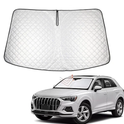 Protector de parasol plegable parabrisas de coche para Audi Q3 2019-2025 Foto 1 de 4