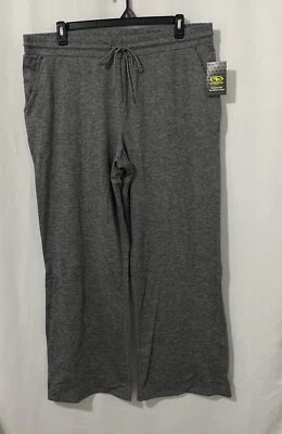 Pantalones ligeros súper suaves grises para mujer Athletic Works talla XXL (20) NUEVOS CON ETIQUETAS Foto 1 de 4